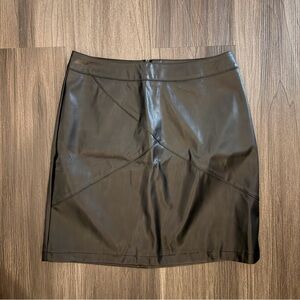 Mango Black Pencil Skirt